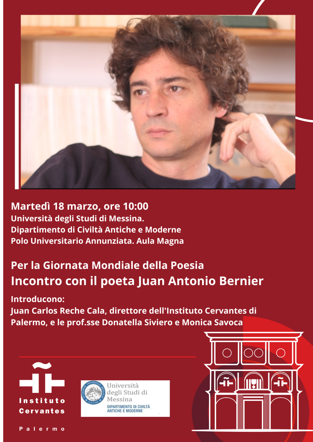 Incontro con il poeta Juan Antonio Bernier